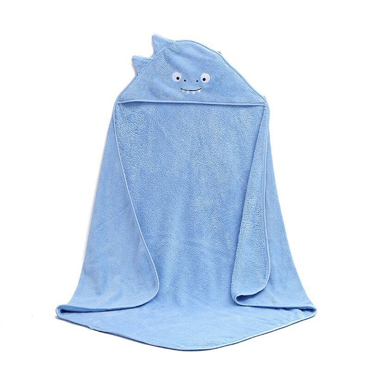 baby girl hooded towel