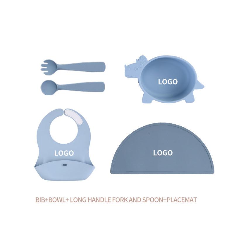 Silicone Bibs with Eating Utensils Set - JoiKids.com