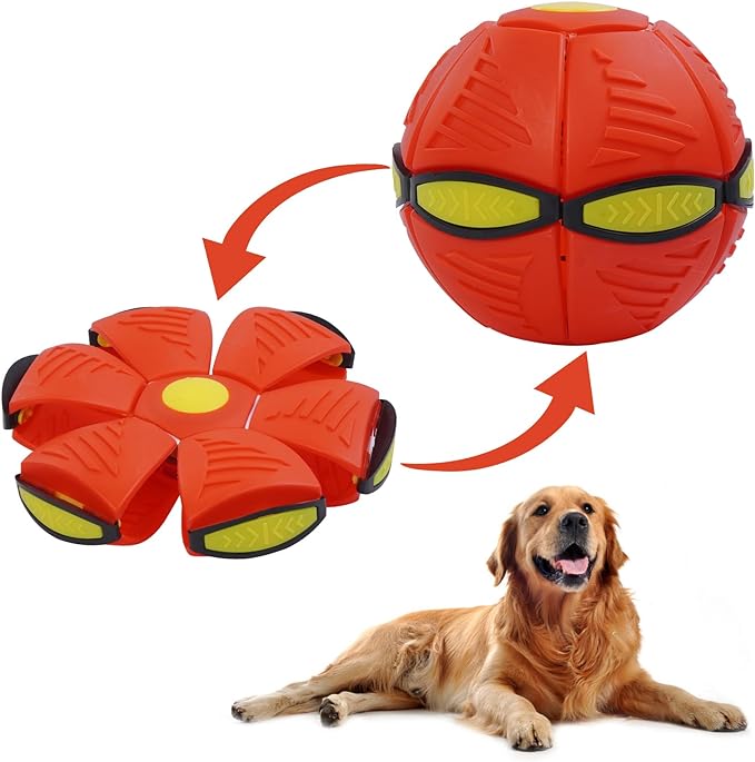 Pet Toy Flying Saucer Ball For Dogs.