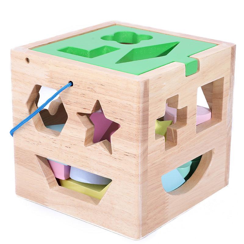 Kids Wooden Shape Blocks - JoiKids.com
