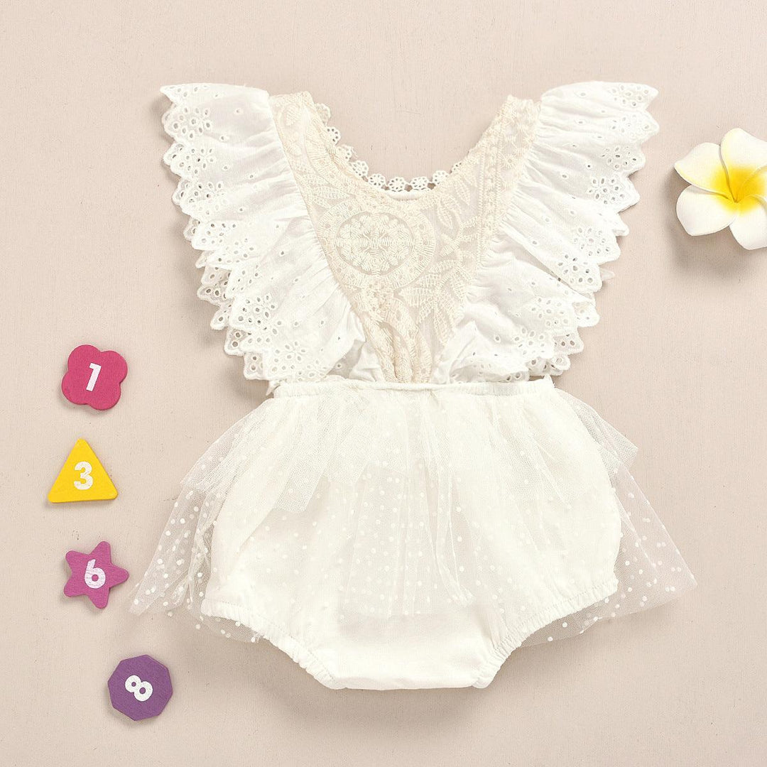lace romper baby