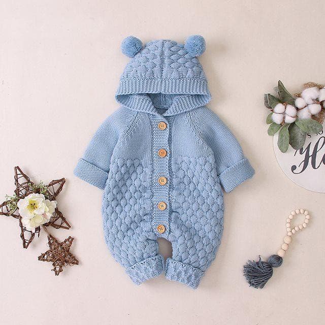 Baby knitted Romper - JoiKids.com