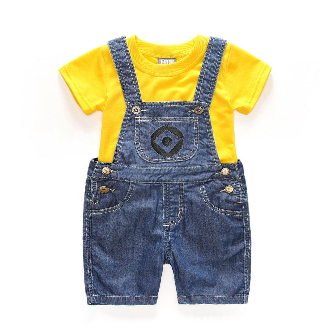 Toddler Summer Clothes | Jeans Suspenders Toddlers | JoiKids