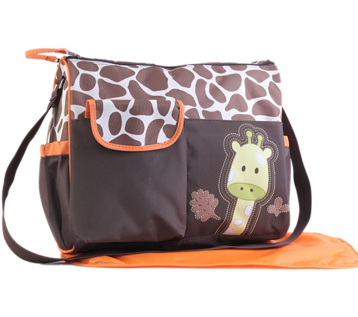 Crossbody Diaper Bag with animal print | JoiKids