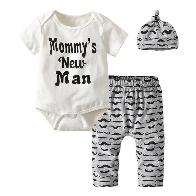 Baby 3PC Pants Shirt and Hat - JoiKids.com